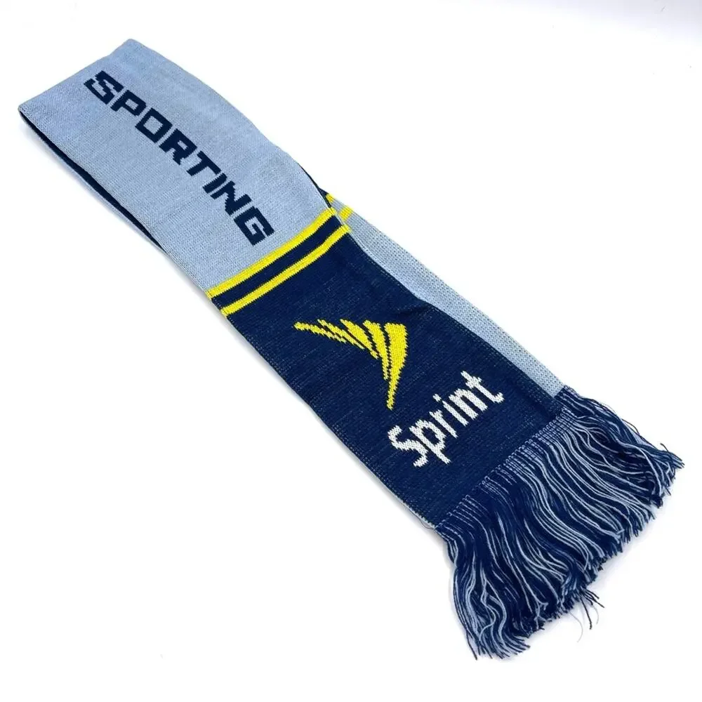 BUNDLE - SPORTING KC soccer team scarves (2) NEW in bag